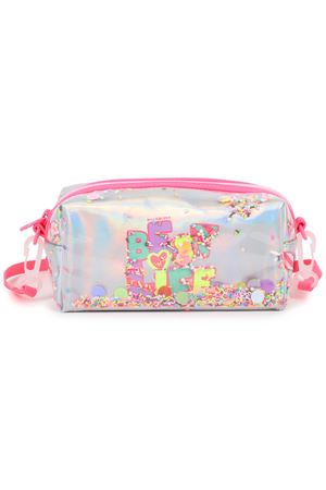 Borsa a tracolla con dettaglio confetti color argento BILLIEBLUSH KIDS | U22031Z41